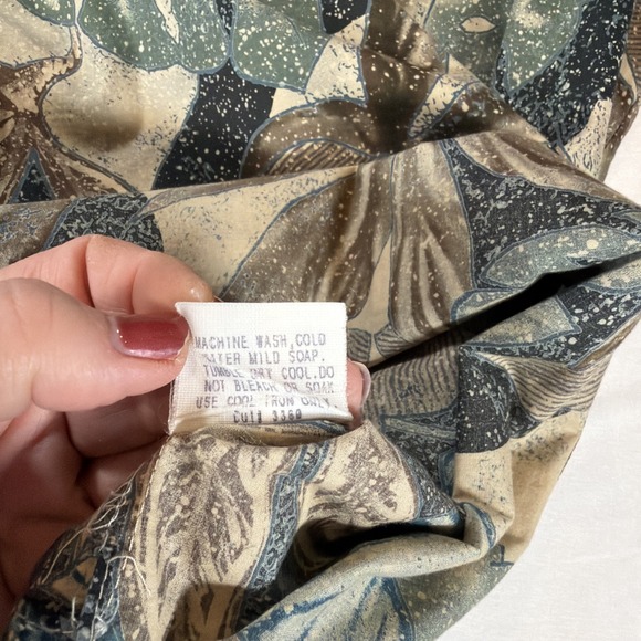 Vintage Tori Richard Honolulu Hawaiian Shirt Mens 2XL Cotton Lawn Aloha Tropical - Picture 6 of 8